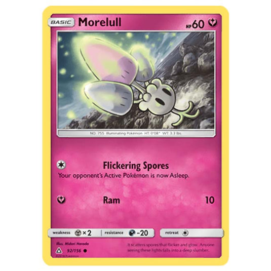 Pokemon - Sun & Moon - Ultra Prism - Morelull - 92/156