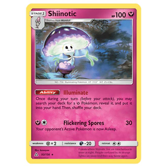 Pokemon - Sun & Moon - Ultra Prism - Shiinotic - 93/156