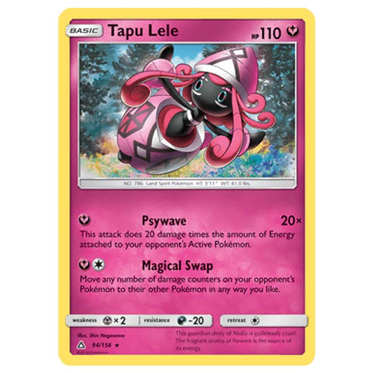 Pokemon - Sun & Moon - Ultra Prism - Tapu Lele - 94/156