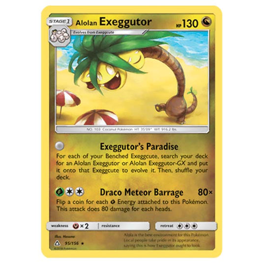 Pokemon - Sun & Moon - Ultra Prism - Alolan Exeggutor - 95/156