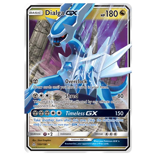 Pokemon - Sun & Moon - Ultra Prism - Dialga-GX - 100/156