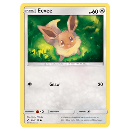 Pokemon - Sun & Moon - Ultra Prism - Eevee - 104/156