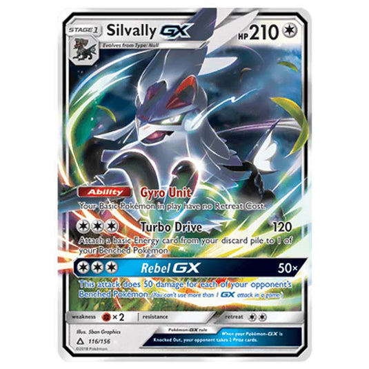 Pokemon - Sun & Moon - Ultra Prism - Silvally-GX - 116/156