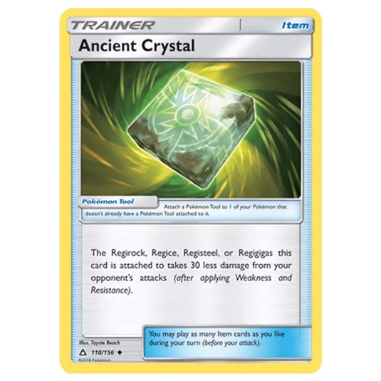 Pokemon - Sun & Moon - Ultra Prism - Ancient Crystal - 118/156