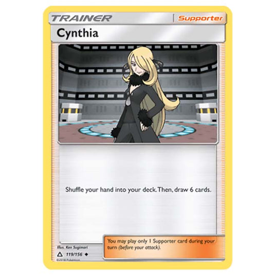 Pokemon - Sun & Moon - Ultra Prism - Cynthia - 119/156