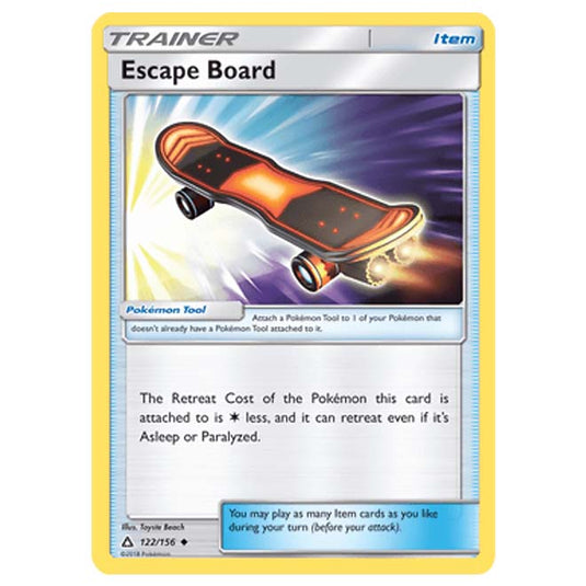 Pokemon - Sun & Moon - Ultra Prism - Escape Board - 122/156