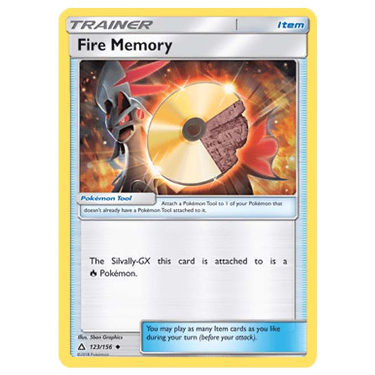 Pokemon - Sun & Moon - Ultra Prism - Fire Memory - 123/156