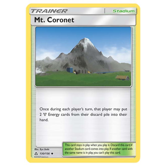 Pokemon - Sun & Moon - Ultra Prism - Mt. Coronet - 130/156