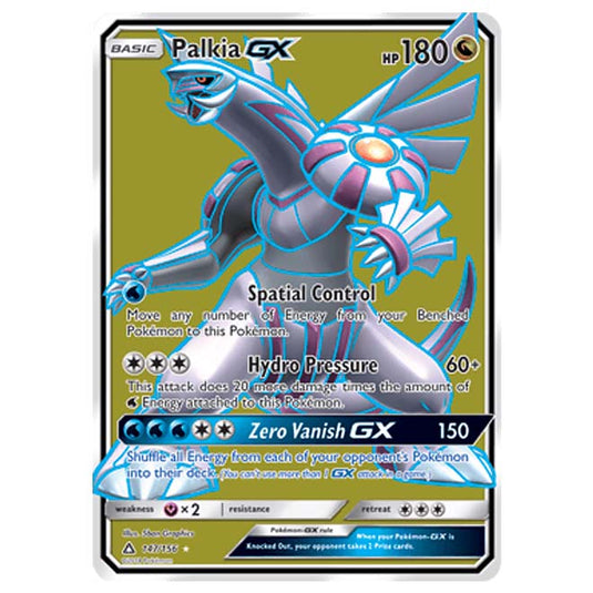 Pokemon - Sun & Moon - Ultra Prism - Palkia-GX (Full Art) - 147/156