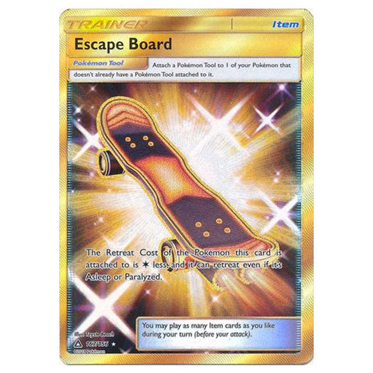 Pokemon - Sun & Moon - Ultra Prism - Escape Board (Secret Rare) - 167/156