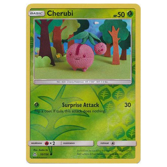 Pokemon - Sun & Moon - Ultra Prism - (Reverse Holo) - Cherubi - 10/156