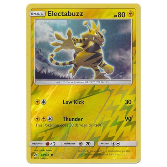 Pokemon - Sun & Moon - Ultra Prism - (Reverse Holo) - Electabuzz - 43/156