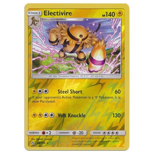 Pokemon - Sun & Moon - Ultra Prism - (Reverse Holo) - Electivire - 44/156