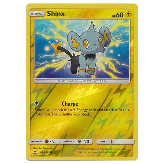 Pokemon - Sun & Moon - Ultra Prism - (Reverse Holo) - Shinx - 46/156