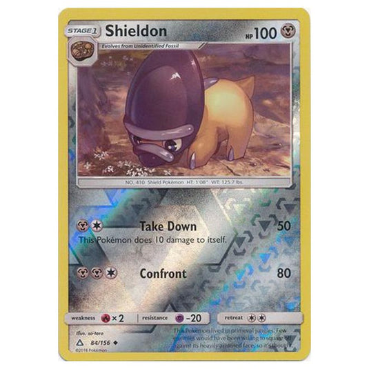 Pokemon - Sun & Moon - Ultra Prism - (Reverse Holo) - Shieldon - 84/156