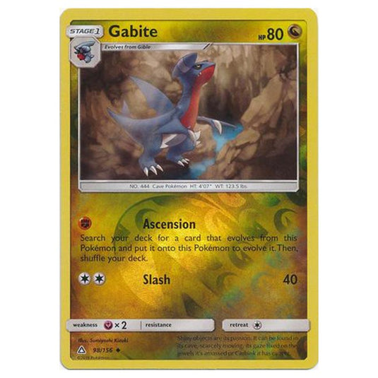 Pokemon - Sun & Moon - Ultra Prism - (Reverse Holo) - Gabite - 98/156