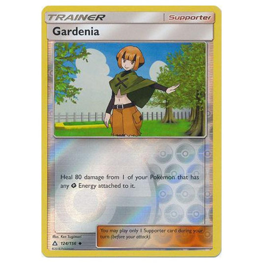 Pokemon - Sun & Moon - Ultra Prism - (Reverse Holo) - Gardenia - 124/156