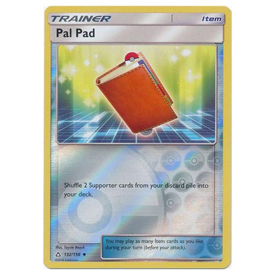 Pokemon - Sun & Moon - Ultra Prism - (Reverse Holo) - Pal Pad - 132/156