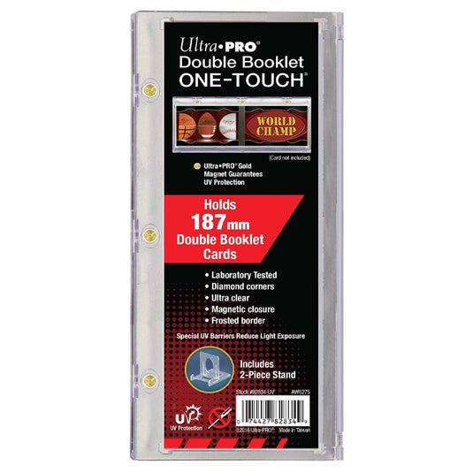Ultra Pro - 187mm UV One-Touch Booklet Card Holder