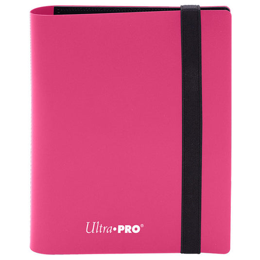 Ultra Pro - 2-Pocket PRO-Binder - Eclipse Hot Pink