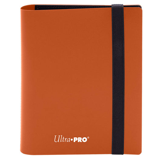 Ultra Pro - 2-Pocket PRO-Binder - Eclipse Pumpkin Orange
