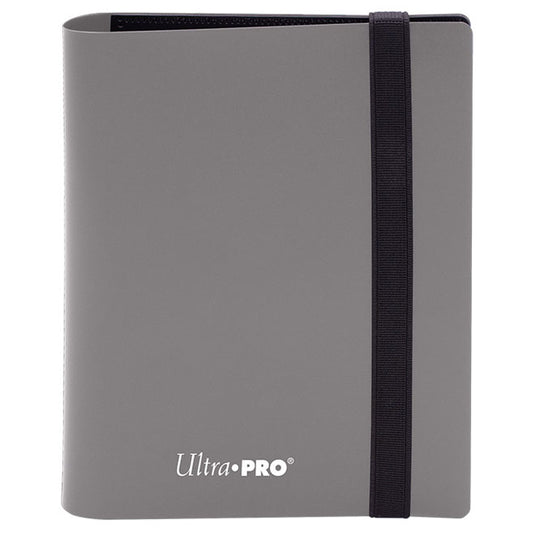 Ultra Pro - 2-Pocket PRO-Binder - Eclipse Smokey Grey