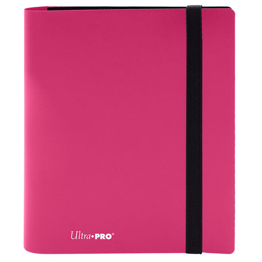 Ultra Pro - 4-Pocket PRO-Binder - Eclipse Hot Pink