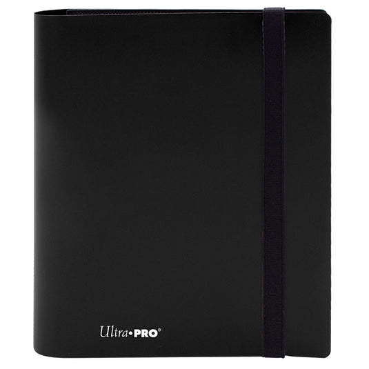 Ultra Pro - 4-Pocket PRO-Binder - Eclipse Jet Black