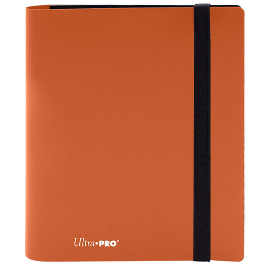 Ultra Pro - 4-Pocket PRO-Binder - Eclipse Pumpkin Orange