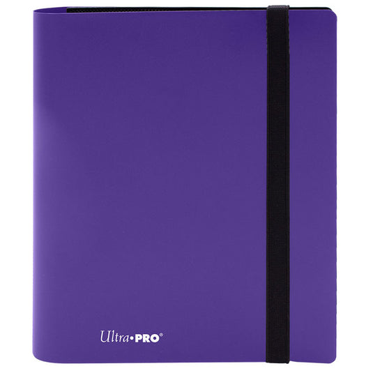 Ultra Pro - 4-Pocket PRO-Binder - Eclipse Royal Purple