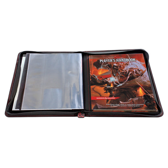 Ultra Pro - Dungeons & Dragons - Premium Zippered Book & Character Folio