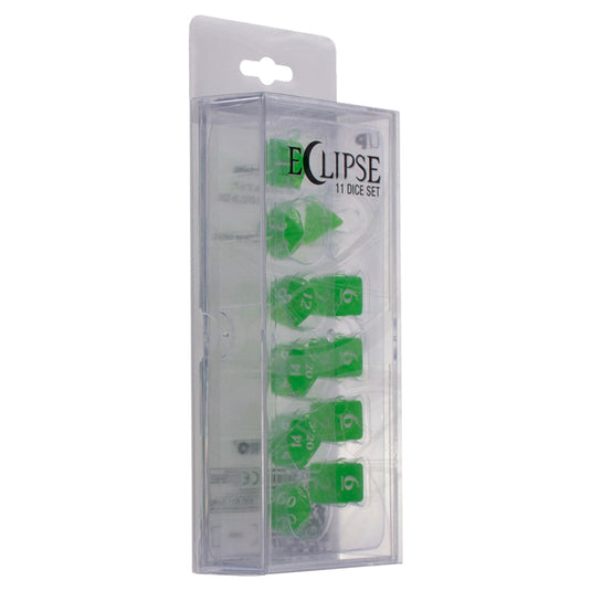 Ultra Pro - Eclipse 11 Dice Set - Lime Green