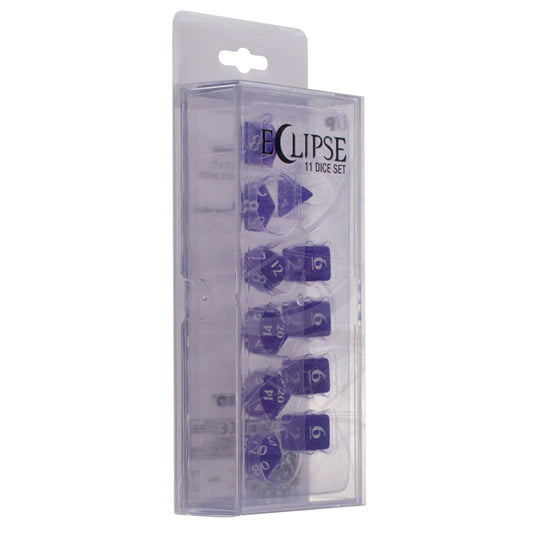 Ultra Pro - Eclipse 11 Dice Set - Royal Purple