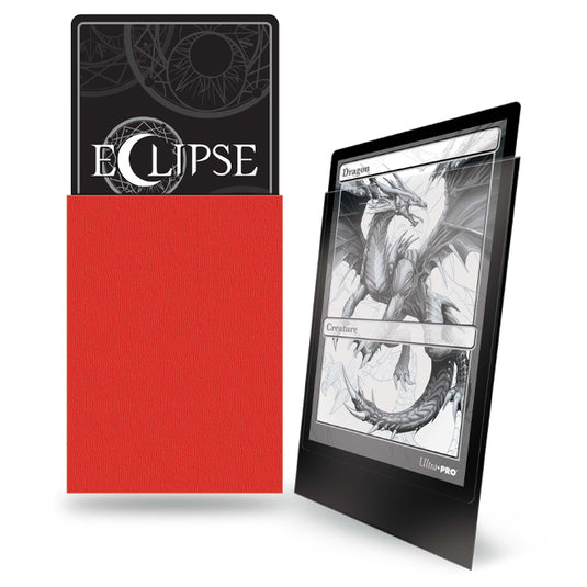 Ultra Pro - Eclipse Matte Standard Sleeves - Apple Red (100 Sleeves)