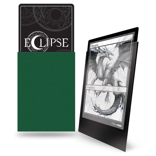 Ultra Pro - Eclipse Matte Standard Sleeves - Forest Green (100 Sleeves)