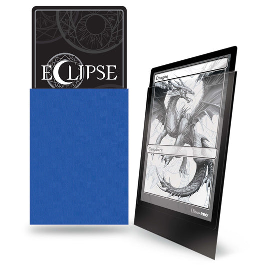 Ultra Pro - Eclipse Matte Standard Sleeves - Pacific Blue (100 Sleeves)