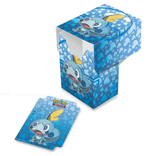 Ultra Pro - Full-View Deck Box - Pokemon Sword and Shield Galar Starters Sobble