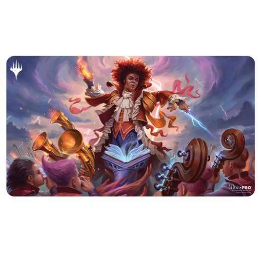 Ultra Pro - Magic The Gathering - Strixhaven - Playmat - Zaffai, Thunder Conductor