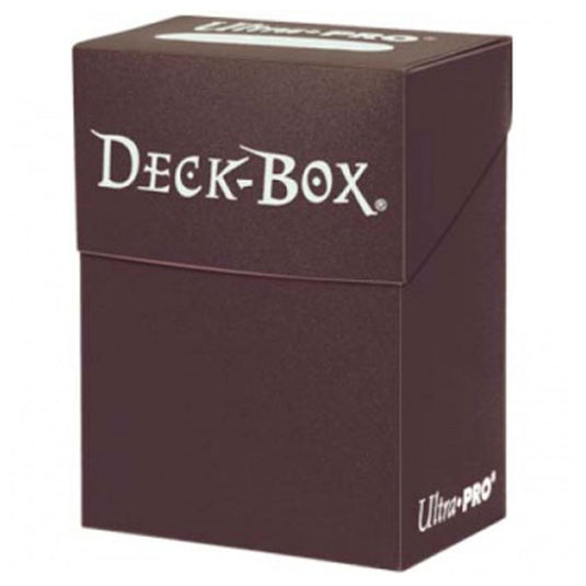 Ultra Pro - Deck Box Solid - Brown