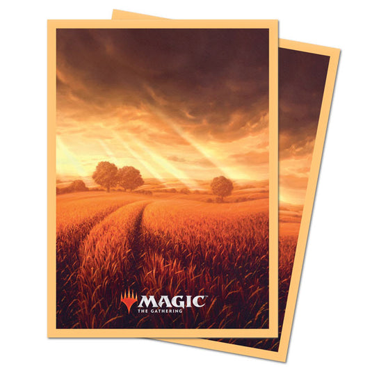 Ultra Pro - Standard Deck Protector - Unstable Lands Plains - (100 Sleeves)