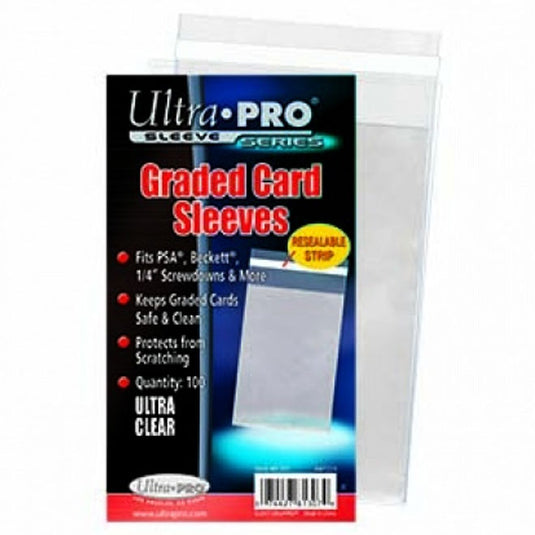 Ultra Pro - Standard Sleeves - Graded Card Sleeves Resealable (100 Sleeves)