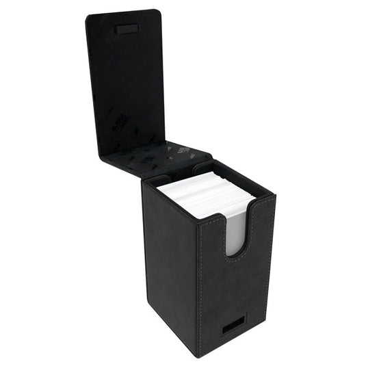 Ultra Pro - Alcove Tower Suede Collection Deck Box - Jet