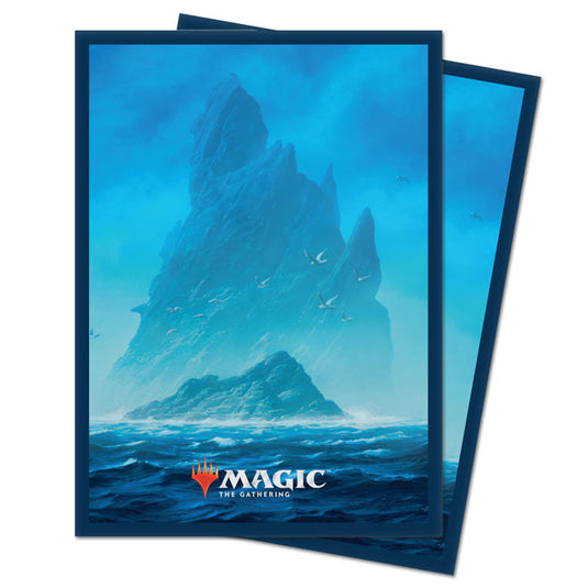 Ultra Pro - Standard Deck Protector - Unstable Lands Island - (100 Sleeves)