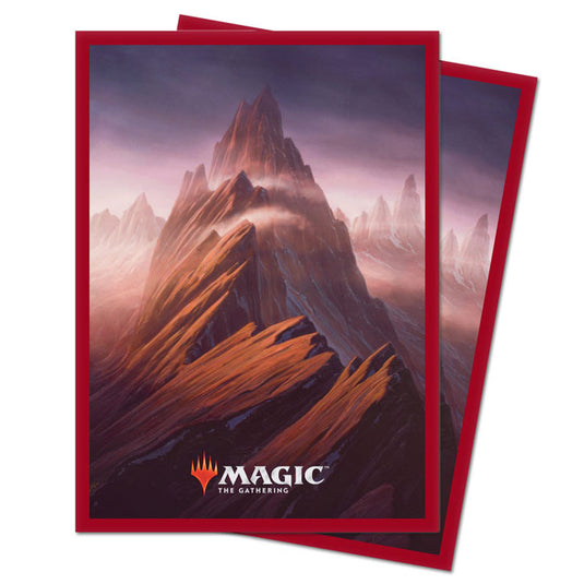Ultra Pro - Standard Deck Protector - Unstable Lands Mountain - (100 Sleeves)