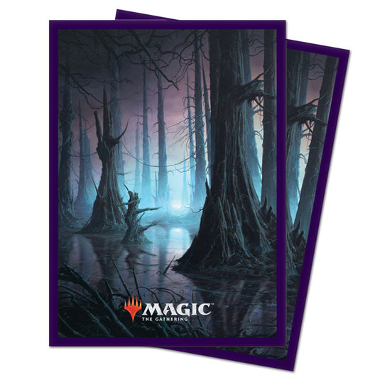 Ultra Pro - Standard Deck Protector - Unstable Lands Swamp - (100 Sleeves)