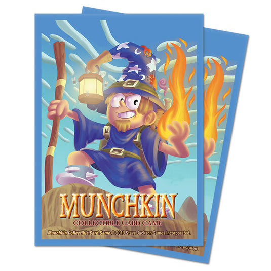 Ultra Pro - Munchkin CCG Deck Protector sleeve - Wizard - (100 Sleeves)