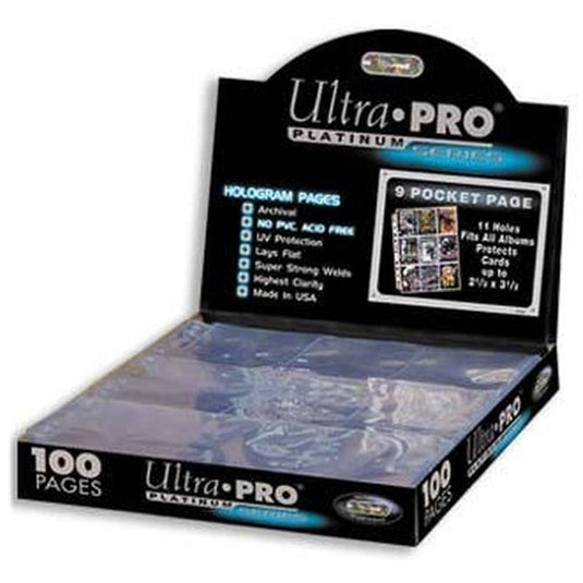 Ultra Pro - 9 Pocket A4 - Platinum Series x100