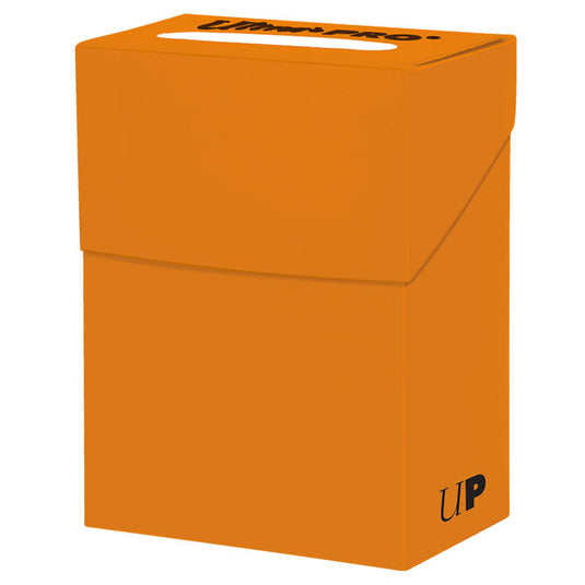 Ultra Pro - Deck Box Solid - Pumpkin Orange