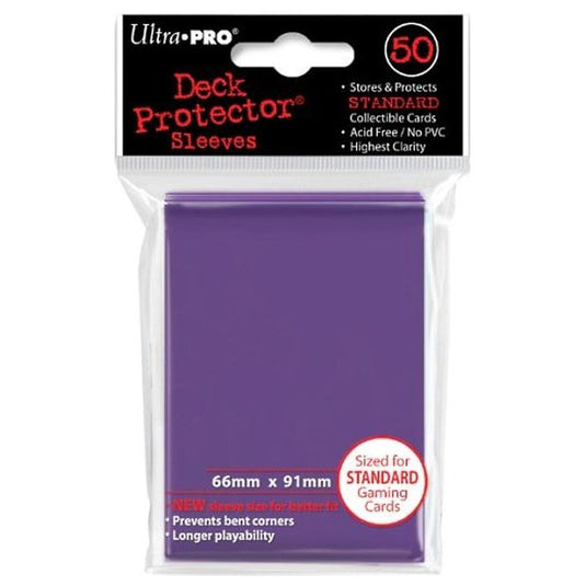 Ultra Pro - Standard Sleeves - Purple (50 Sleeves)