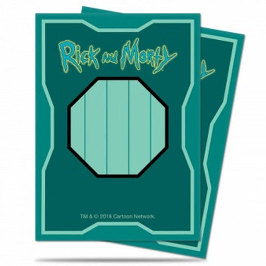 Ultra Pro  - Standard Deck Protector - Rick and Morty V1 - (65 Sleeves)